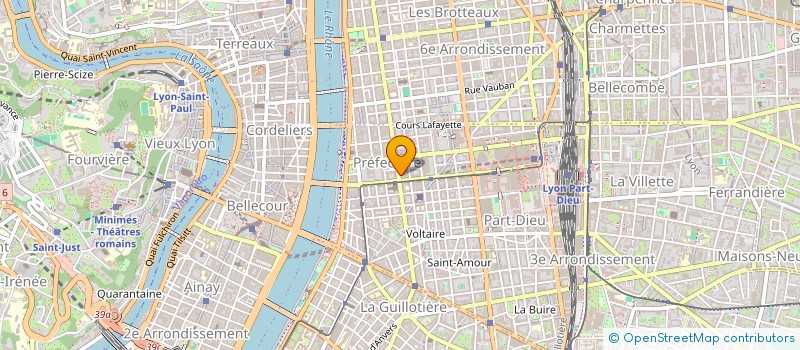 localisation de l'entreprise MONSIEUR ALBAN MICHAUD  LYON