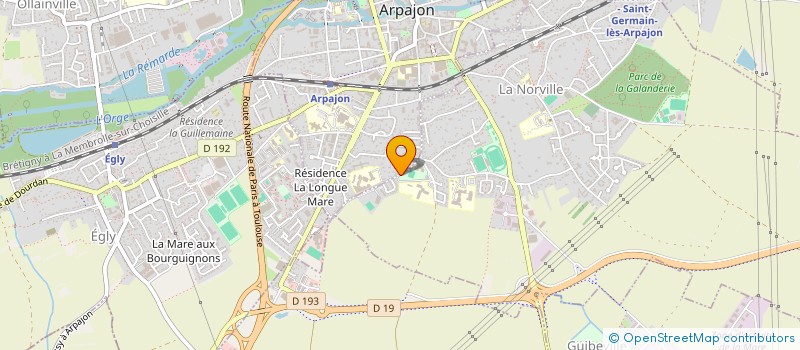localisation de l'entreprise MONSIEUR ALBAN MICHEL à ARPAJON
