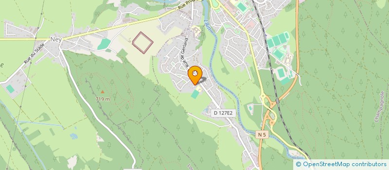 localisation de l'entreprise MONSIEUR ALBAN MIODON  SIROD