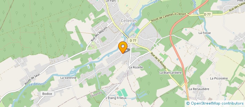 localisation de l'entreprise MONSIEUR ALBAN MONTIGNY  CHAILLES