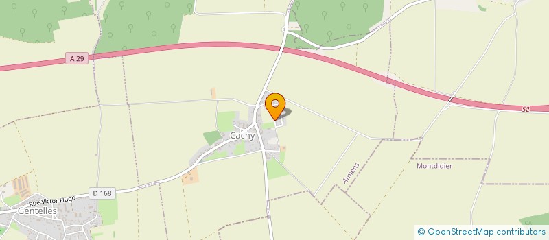 localisation de l'entreprise MONSIEUR ALBAN NOWAK  CACHY