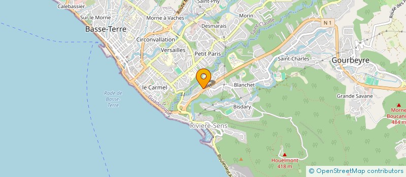 localisation de l'entreprise MONSIEUR ALBAN OCULI  GOURBEYRE