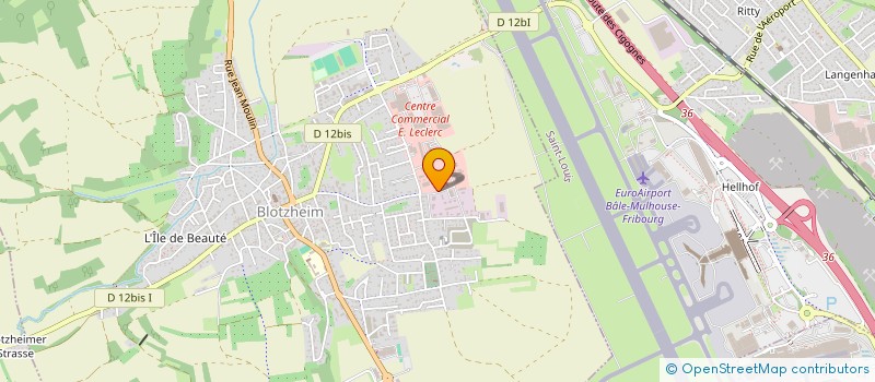 localisation de l'entreprise MONSIEUR ALBAN OSMANI  BLOTZHEIM