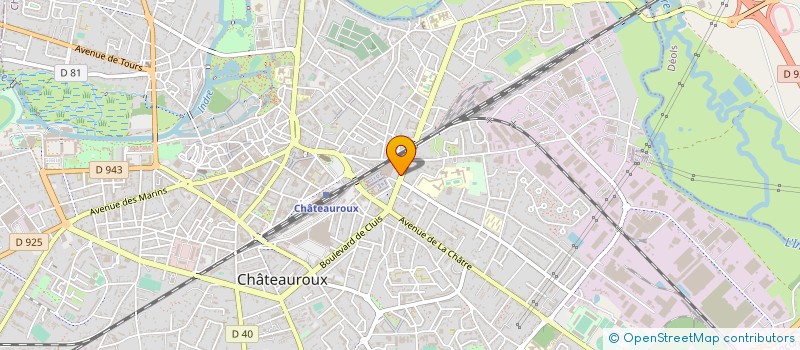 localisation de l'entreprise MONSIEUR ALBAN PANEL à CHATEAUROUX