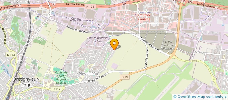 localisation de l'entreprise MONSIEUR ALBAN PASCAL  LE PLESSIS-PATE