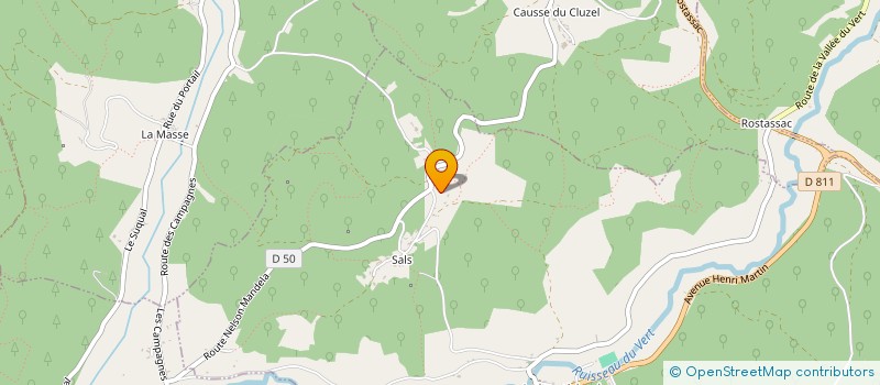 localisation de l'entreprise MONSIEUR ALBAN PAYRASTRE  LABASTIDE-DU-VERT