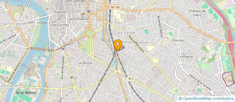 localisation de l'entreprise MONSIEUR ALBAN PEREIRA  TOULOUSE