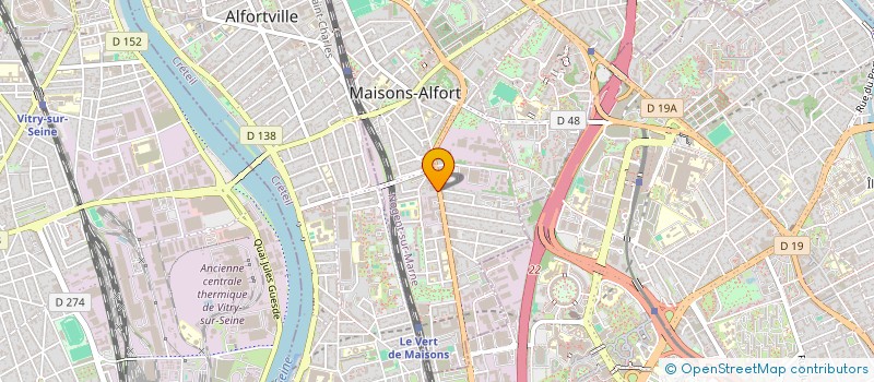 localisation de l'entreprise MONSIEUR ALBAN PERIAUT  MAISONS-ALFORT