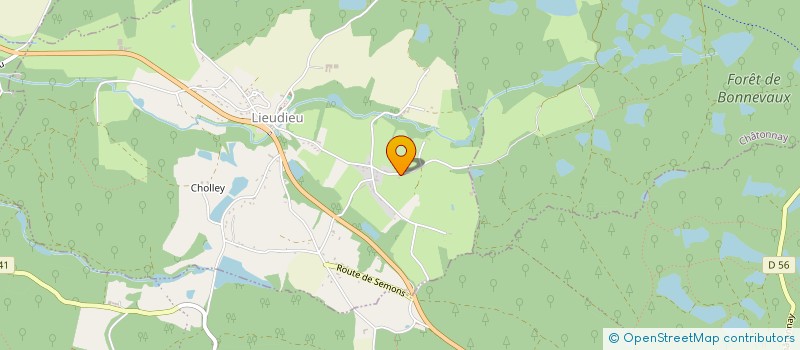 localisation de l'entreprise MONSIEUR ALBAN PINARDI  LIEUDIEU