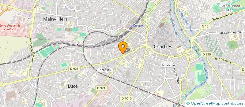 localisation de l'entreprise MONSIEUR ALBAN PINOTEAU à CHARTRES