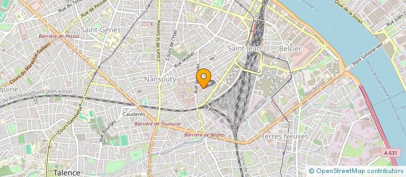 localisation de l'entreprise MONSIEUR ALBAN PIRONNEAU à BORDEAUX