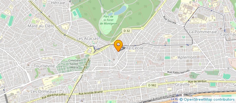 localisation de l'entreprise MONSIEUR ALBAN PIVET à LE HAVRE