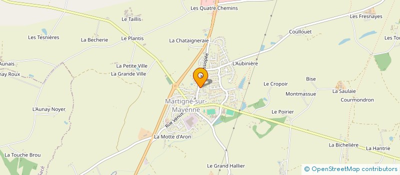 localisation de l'entreprise MONSIEUR ALBAN POPOWICI  AMBRIERES-LES-VALLEES