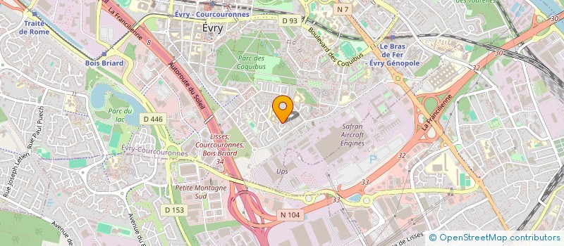 localisation de l'entreprise MONSIEUR ALBAN PRUVOT à EVRY-COURCOURONNES
