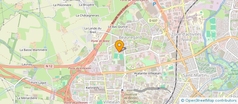 localisation de l'entreprise MONSIEUR ALBAN RAGARU  RENNES