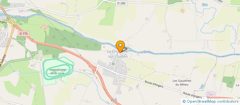 localisation de l'entreprise MONSIEUR ALBAN RAMAGE  SEGRE-EN-ANJOU BLEU