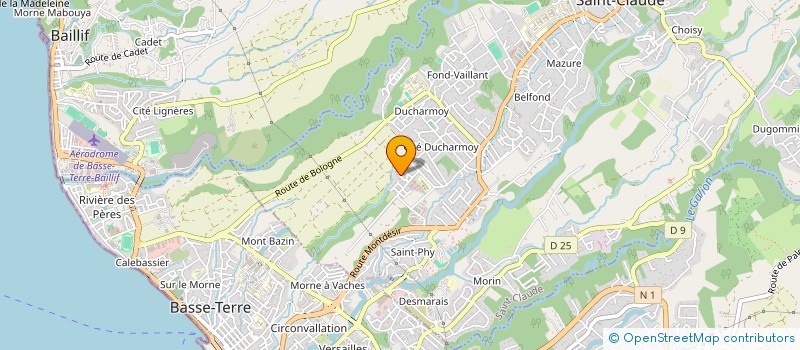 localisation de l'entreprise MONSIEUR ALBAN RICHARD  SAINT-CLAUDE