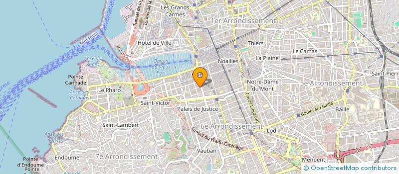 localisation de l'entreprise MONSIEUR ALBAN RICHEBOEUF  MARSEILLE