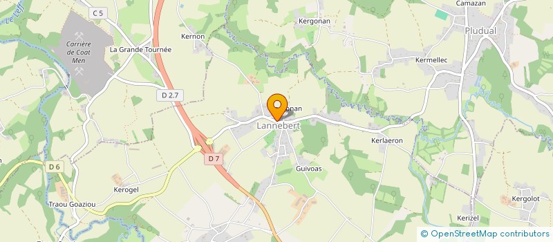 localisation de l'entreprise MONSIEUR ALBAN RITZENTHALER  LANNEBERT