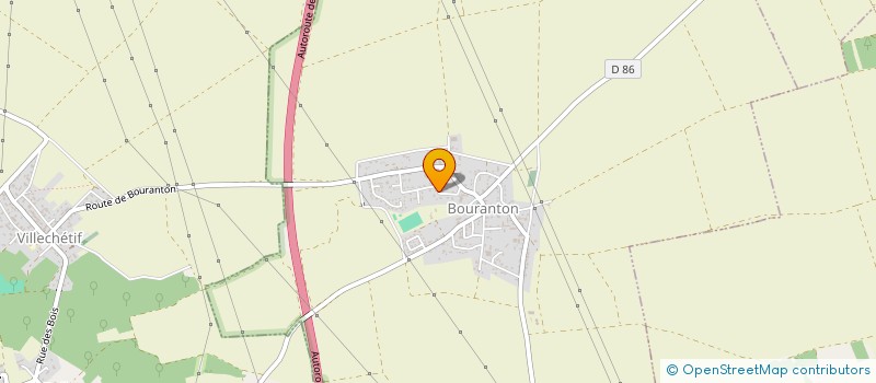 localisation de l'entreprise MONSIEUR ALBAN ROBIN  BOURANTON