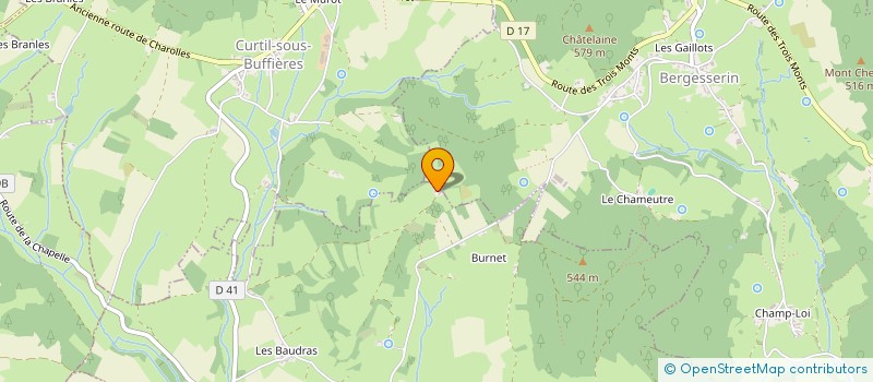 localisation de l'entreprise MONSIEUR ALBAN ROUSSELIERE  CHAPELLE DU MONT DE FRANCE