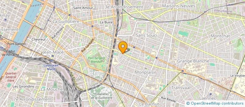 localisation de l'entreprise MONSIEUR ALBAN SAUCE  LYON