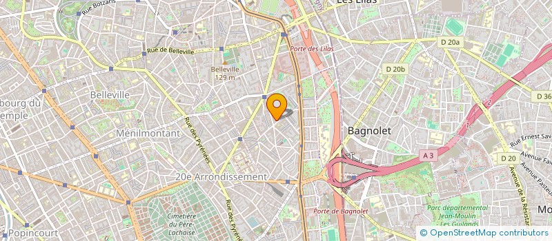 localisation de l'entreprise MONSIEUR ALBAN SAUTOUR  PARIS