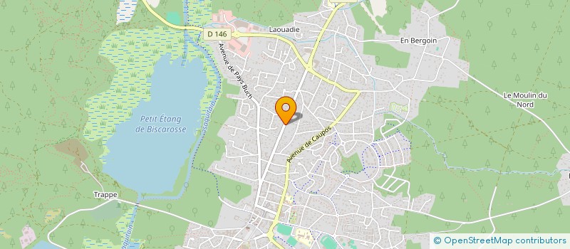 localisation de l'entreprise MONSIEUR ALBAN SCHOTT  BISCARROSSE