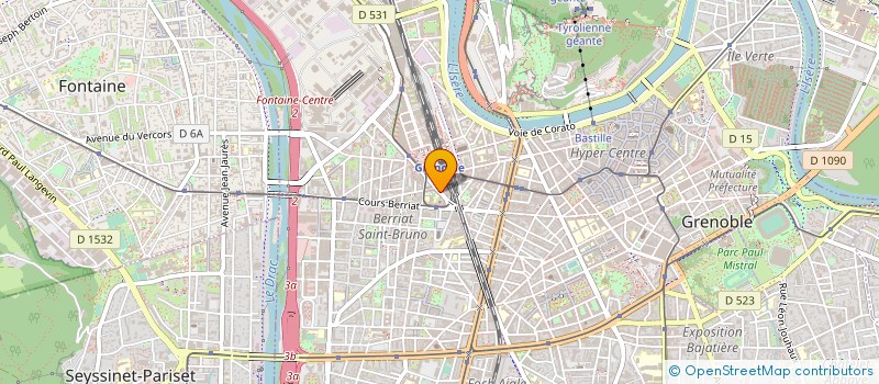 localisation de l'entreprise MONSIEUR ALBAN SERVE à GRENOBLE