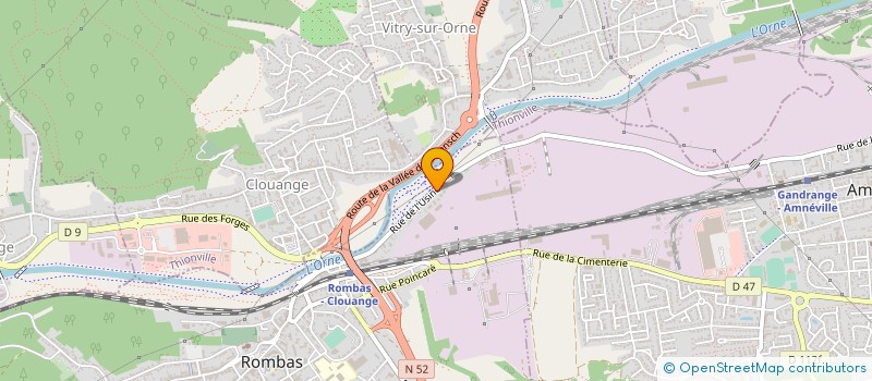 localisation de l'entreprise MONSIEUR ALBAN SHURDHIQI à ROMBAS