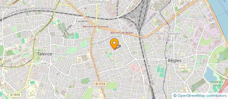 localisation de l'entreprise MONSIEUR ALBAN SIMOND à BEGLES