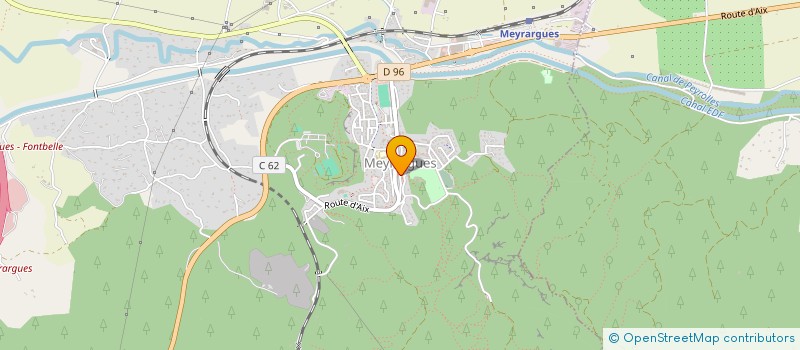 localisation de l'entreprise MONSIEUR ALBAN SOKOLOWSKI  MEYRARGUES