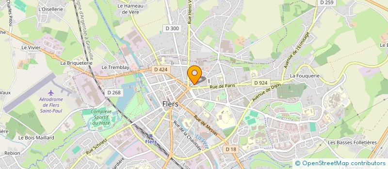 localisation de l'entreprise MONSIEUR ALBAN SOUBIEN à FLERS