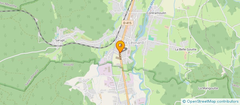 localisation de l'entreprise MONSIEUR ALBAN TEILLET  SAINT-LEONARD