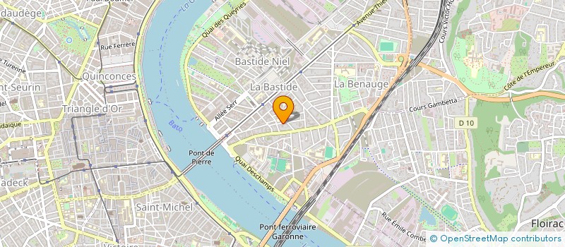 localisation de l'entreprise MONSIEUR ALBAN THIBAUD  BORDEAUX