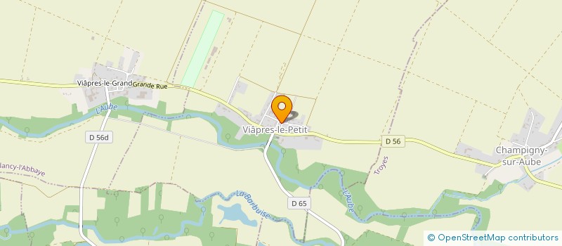 localisation de l'entreprise MONSIEUR ALBAN THIRIOT  VIAPRES-LE-PETIT