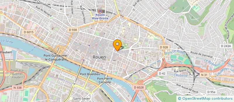 localisation de l'entreprise MONSIEUR ALBAN THOMAS  ROUEN