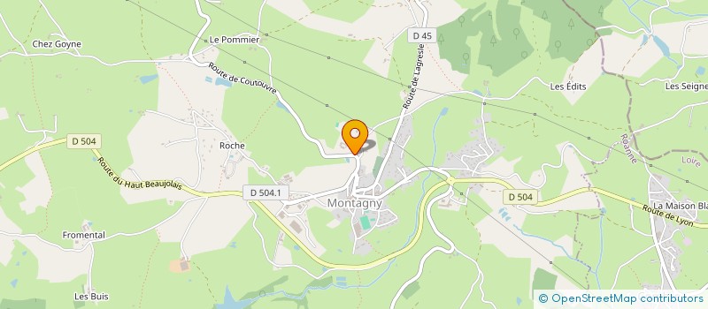 localisation de l'entreprise MONSIEUR ALBAN VANUXEM à MONTAGNY