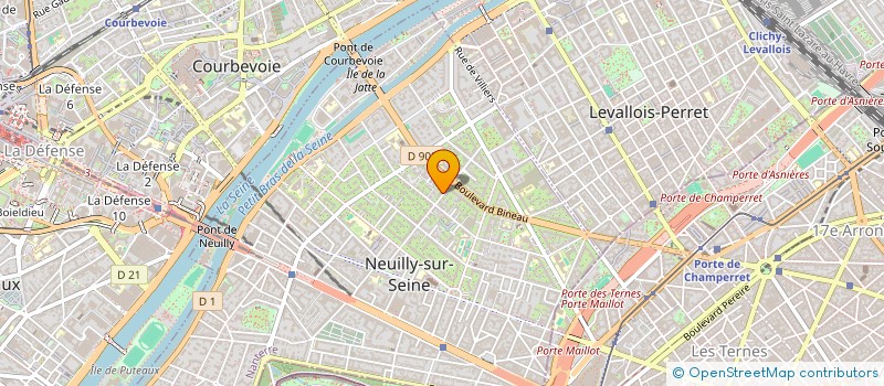 localisation de l'entreprise MONSIEUR ALBAN VELLAUD LE PAGE DE LA GRANDIERE à NEUILLY-SUR-SEINE