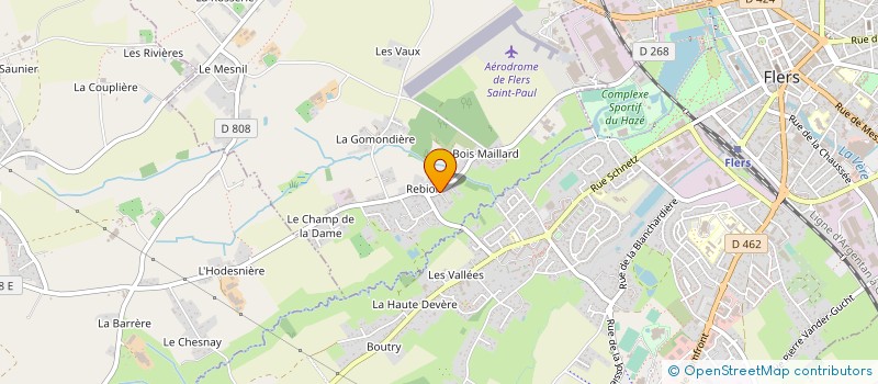 localisation de l'entreprise MONSIEUR ALBAN VINCENT à LA LANDE PATRY