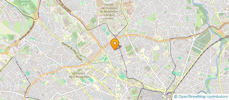 localisation de l'entreprise MONSIEUR ALBAN ZANCHIELLO à MONTPELLIER