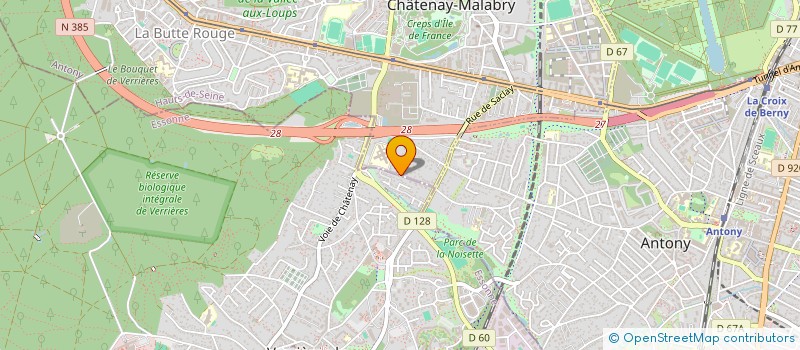 localisation de l'entreprise MONSIEUR ALBAN ZARZAVADJIAN  CHATENAY-MALABRY