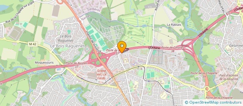 localisation de l'entreprise MONSIEUR ALBAN ZEEMAN à NANTES