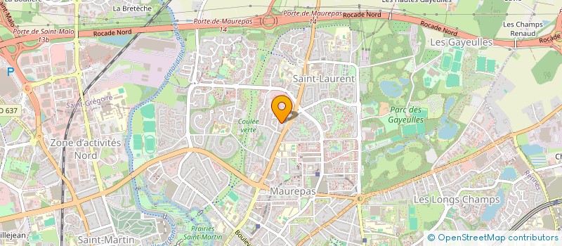 localisation de l'entreprise MONSIEUR ALBANO DA FONSECA à RENNES