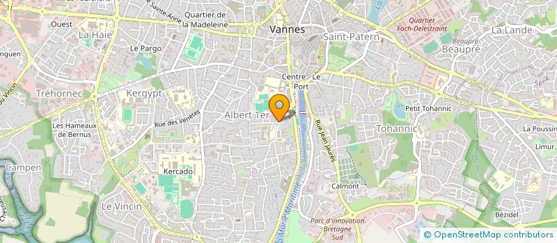 localisation de l'entreprise MONSIEUR ALBANO DOS SANTOS VALENTE à VANNES