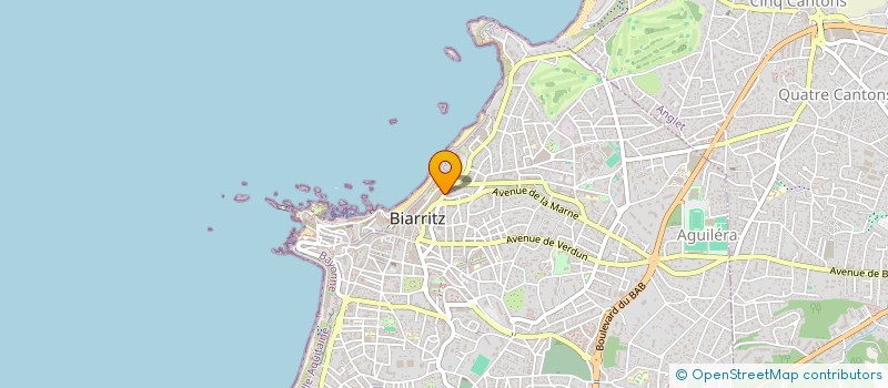 localisation de l'entreprise MONSIEUR ALBANO FILIPE DA SILVA FARIA à BIARRITZ