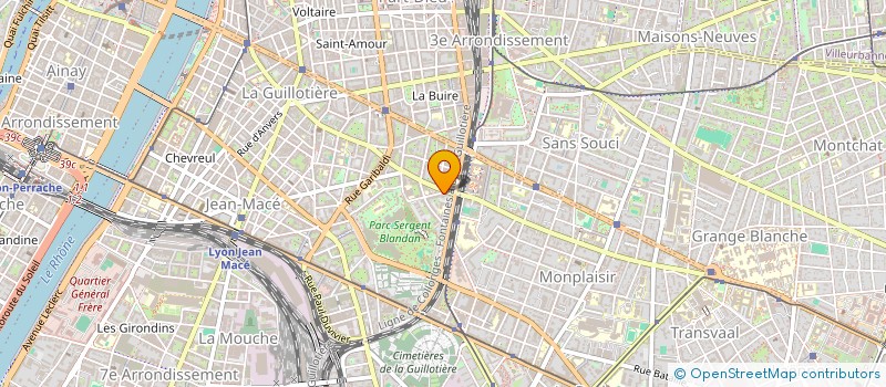 localisation de l'entreprise MONSIEUR ALBECHIR HANAFI BOUKHARI  LYON