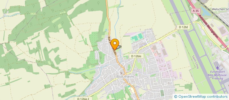 localisation de l'entreprise MONSIEUR ALBENIS VOGLIQI  BLOTZHEIM