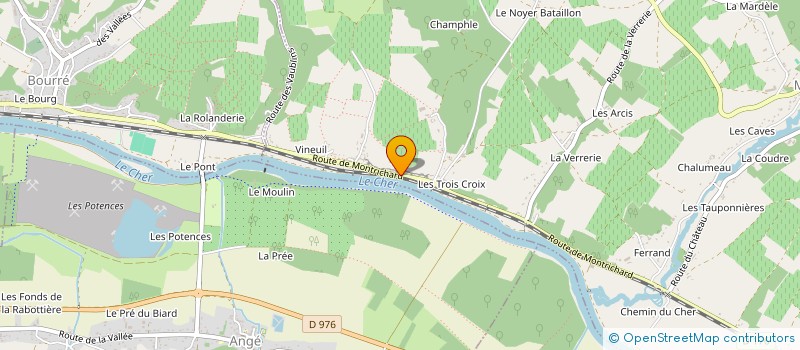 localisation de l'entreprise MONSIEUR ALBERIC BOUCHER  MONTHOU-SUR-CHER