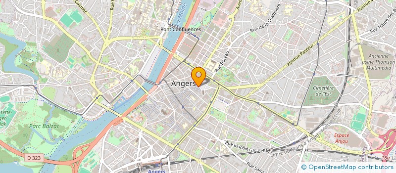 localisation de l'entreprise MONSIEUR ALBERIC DE COLNET à ANGERS